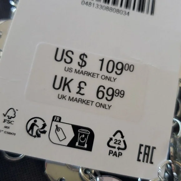 ZARA JEWEL CROP TOP SIZE M - Picture 10 of 10